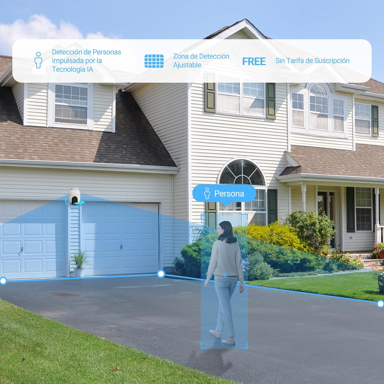 Vista 9 cámara WiFi EZVIZ